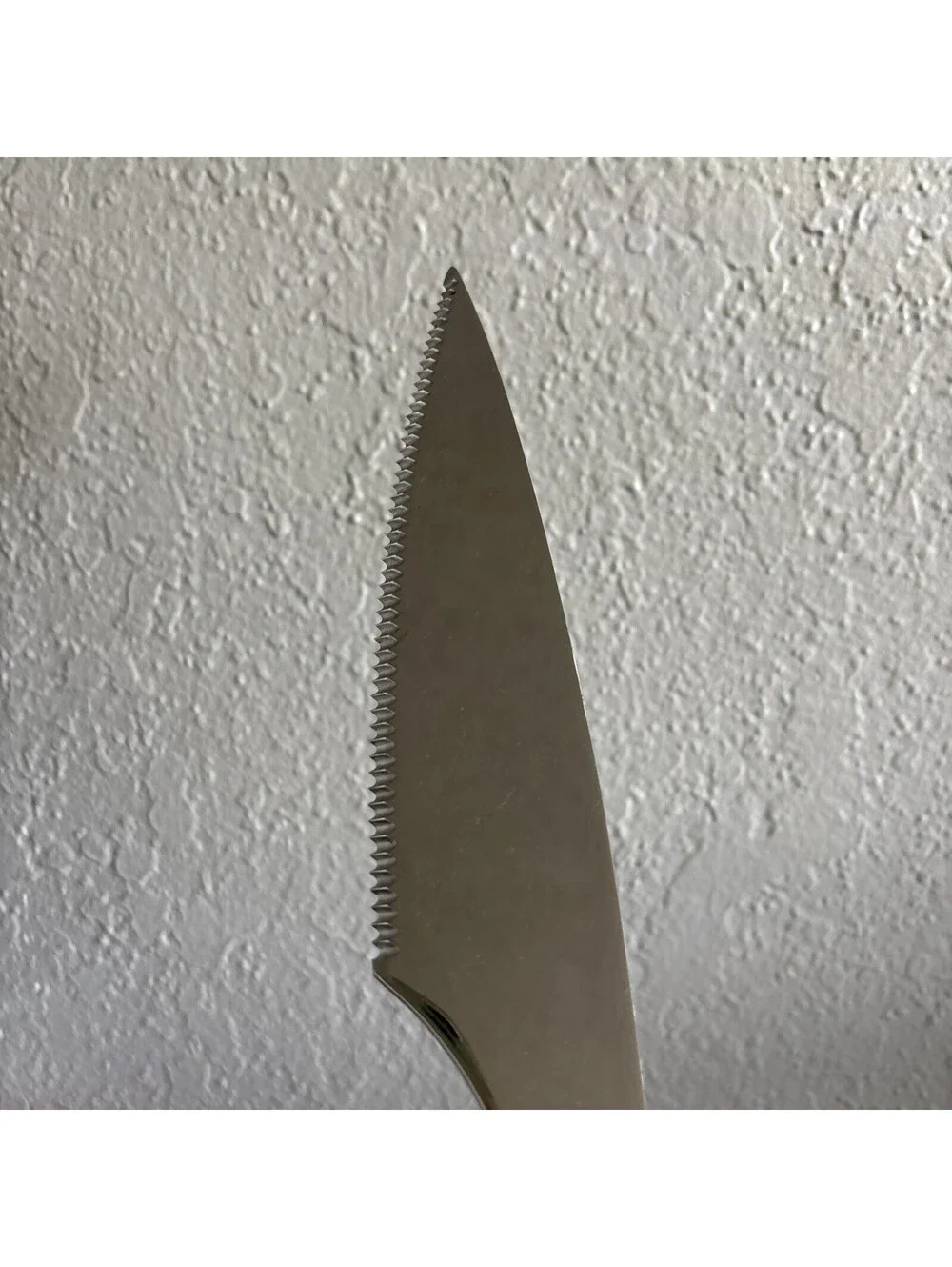 Standing Stainless Steel Serrated Edge 16